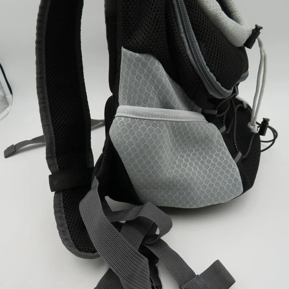 Pawaboo Pet Carrier Backpack Front Facing Dog Cat Size‎ Small Gray Mesh Travel